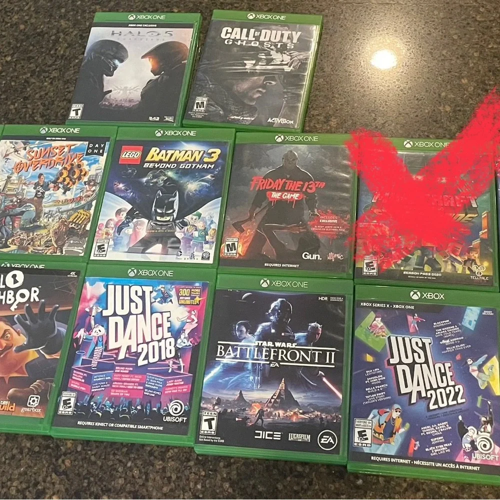 Microsoft Xbox One Games-$10 Per Game